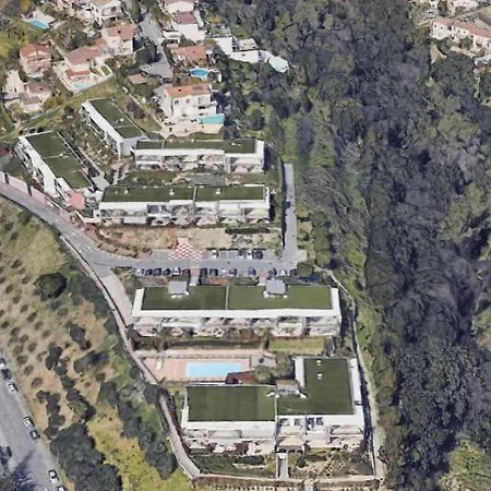 Charmant 2p De 45m2 Au Calme, Vue Mer Panoramique, Terrasse Privee 30m2, Piscine Apartment Saint-Laurent-du-Var
