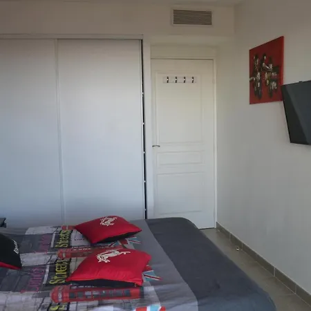Charmant 2p De 45m2 Au Calme, Vue Mer Panoramique, Terrasse Privee 30m2, Piscine Saint-Laurent-du-Var
