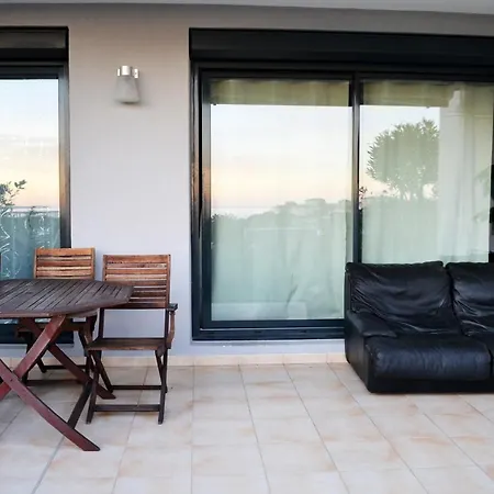 Charmant 2p De 45m2 Au Calme, Vue Mer Panoramique, Terrasse Privee 30m2, Piscine Apartment