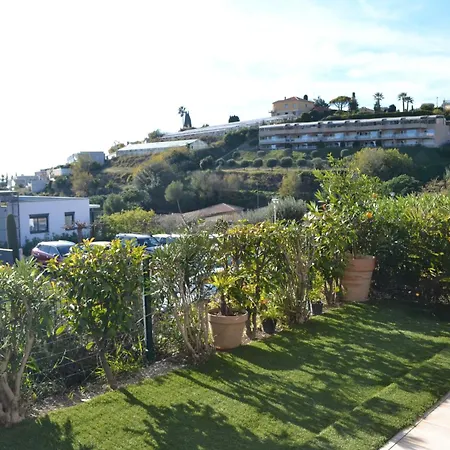 Charmant 2p De 45m2 Au Calme, Vue Mer Panoramique, Terrasse Privee 30m2, Piscine * Saint-Laurent-du-Var